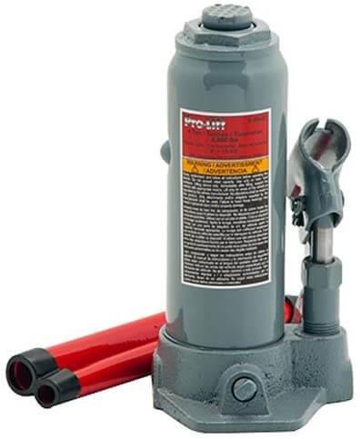 Pro Lift B 004D Grey Hydraulic Bottle Jack