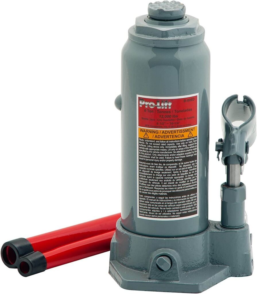 Pro Lift B 006D Grey Hydraulic Bottle Jack